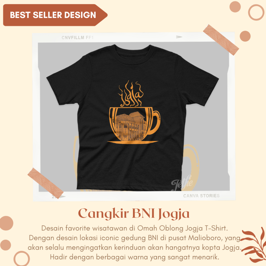Jual Kaos Omah Oblong Jogja T-Shirt Seri Jethe Klasik