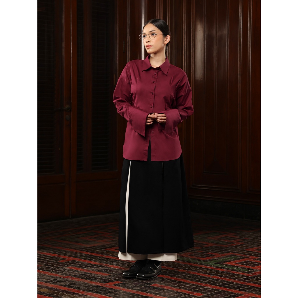Jual THENBLANK | Zip Up Skirt Rok Wanita | Shopee Indonesia
