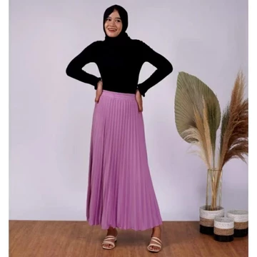 Rok Plisket Jumbo Rok Jumbo Plisket Mayung Rok Plisket Premium Pleated Skirt
