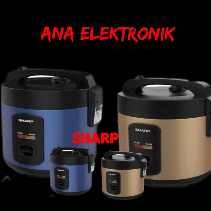 Jual RICE COOKER SHARP KS - G18MH BZ / BL 400 watt ( 1.8L ) BATAM ...