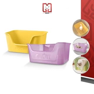 Pet Litter Box Ekstra Besar 50CM M31 Bak Pup Kucing Anabul Jumbo / Big Size Pet Litter Box