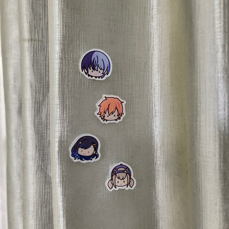 Jual vivid bad squad acrylic pins (akito, touya, kohane, an) | project ...