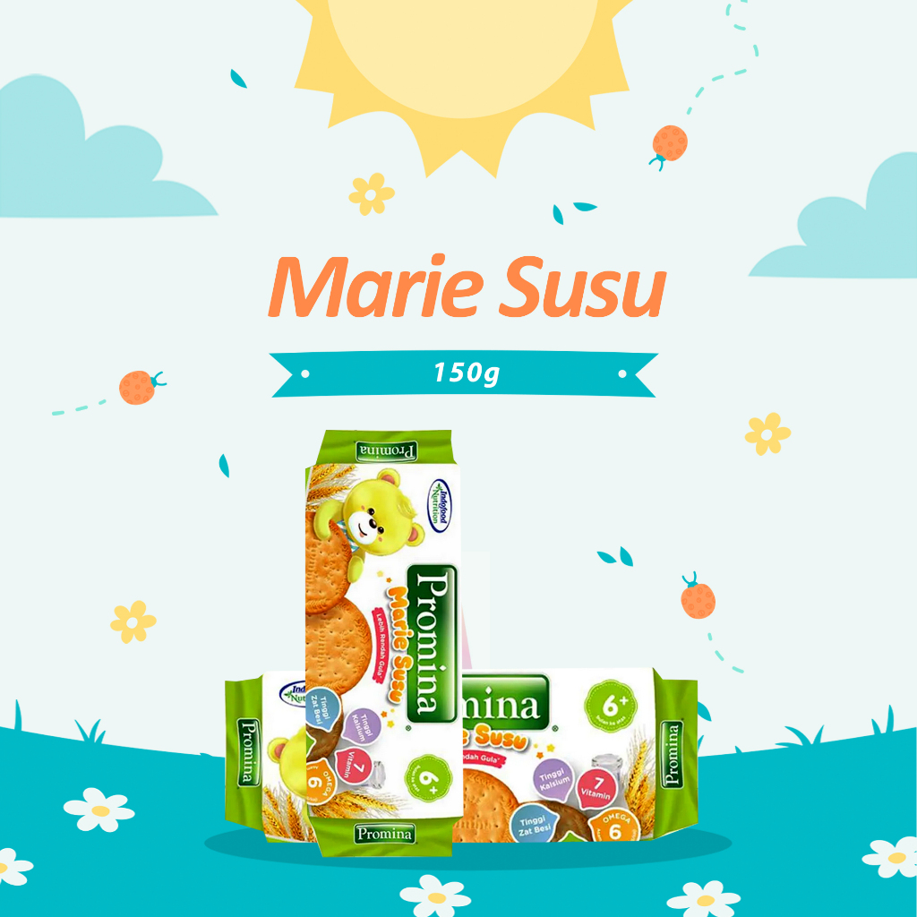Jual PROMINA Marie Susu 150 gr Promina Marie Susu 6 + 150 g Promina ...