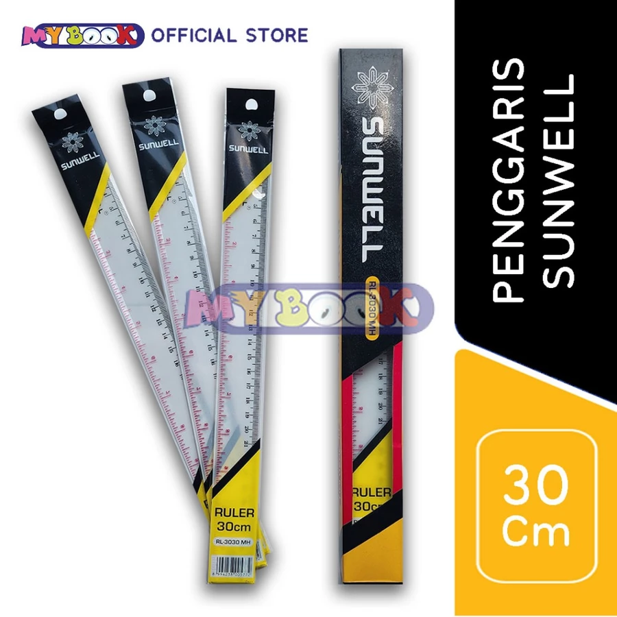 Penggaris Plastik 