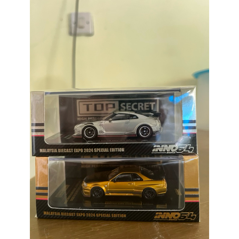 Jual INNO64 malaysia diecast expo 2024 set inno64 top secret inno 64 ...