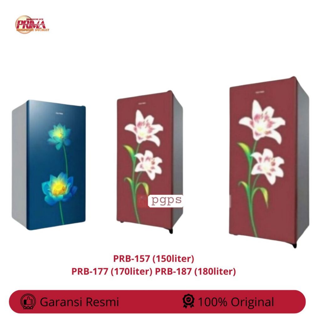 Jual JUAL KULKAS POLYTON 1 PINTU PRB 157 150 LITER, PRB 177 170 LITER ...