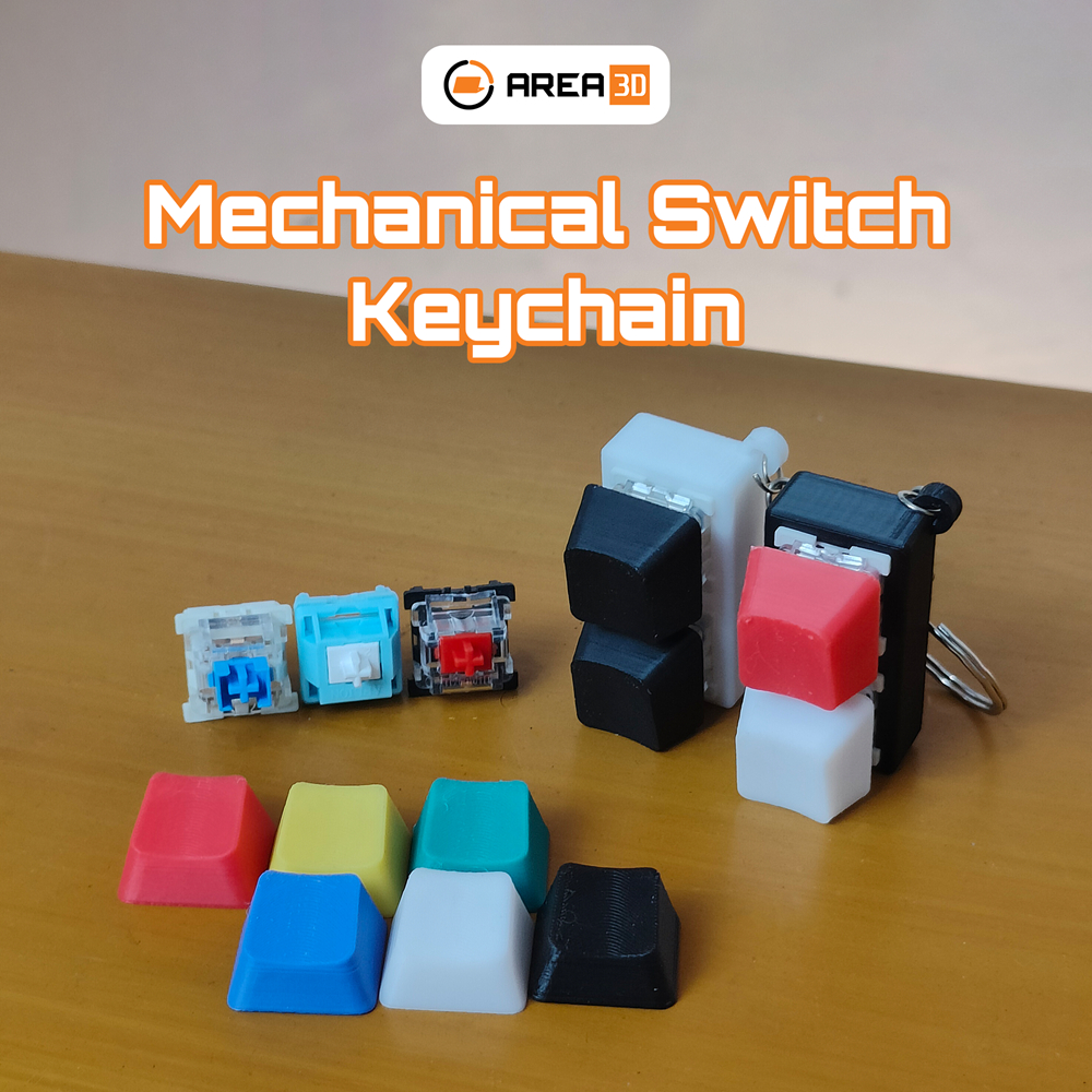 Jual Gantungan Kunci Mechanical Keychain Switch - 2 Tombol | Shopee ...