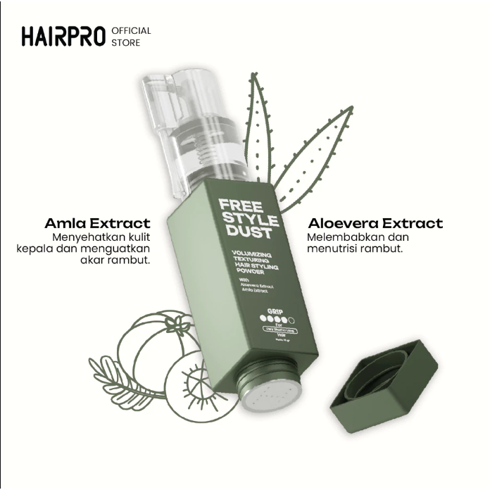 Jual Hairnerds Professional Freestyle Hair Styling Rambut Pria Dust ...