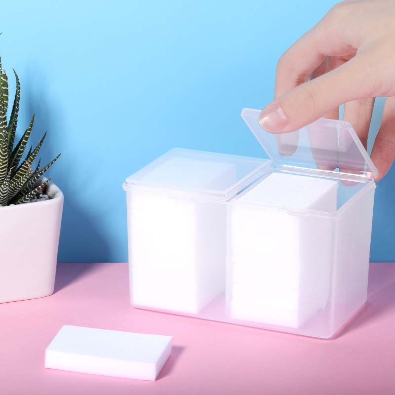 Jual Shinycat Tempat kapas/Storage Cotton Box Nail Art Tempat ...