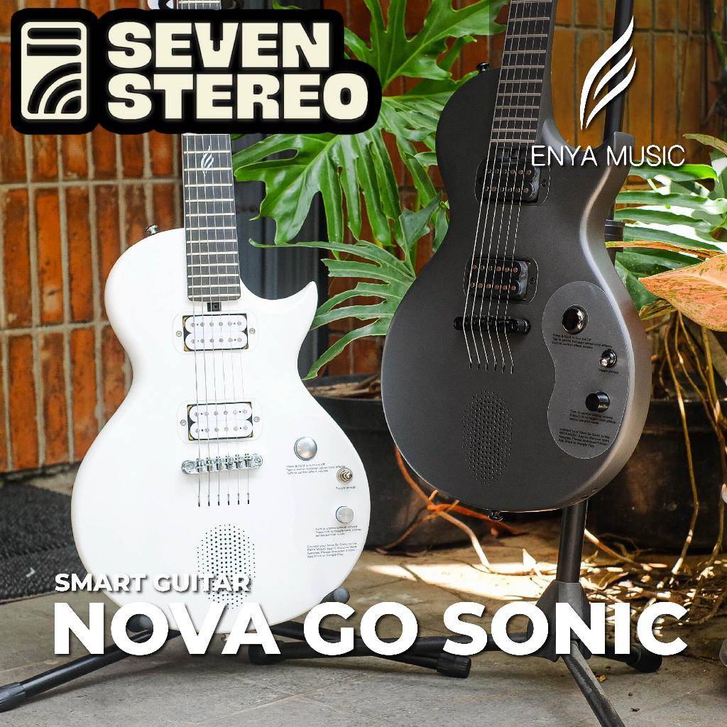 ENYA MUSIC NOVA GO SONIC エレキギター マットブラック Enya Nova Go