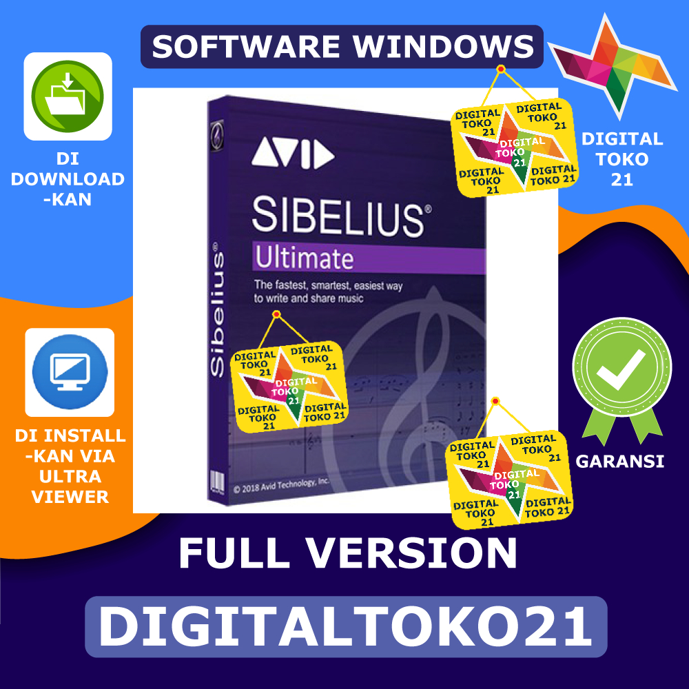 Jual [Diinstallkan] Avid Sibelius Ultimate 2022.9 Build 1464 (x64) Full ...