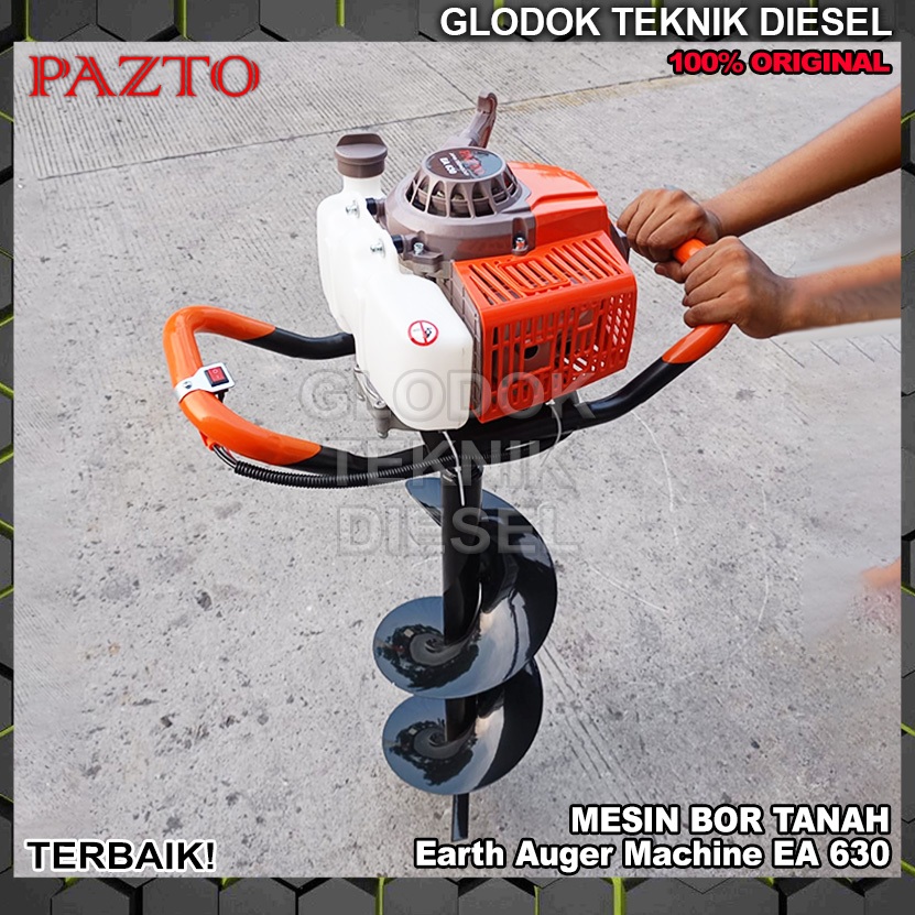 Jual Mesin Bor Lubang Tanah Biopori Earth Auger Drill + Mata Original ...