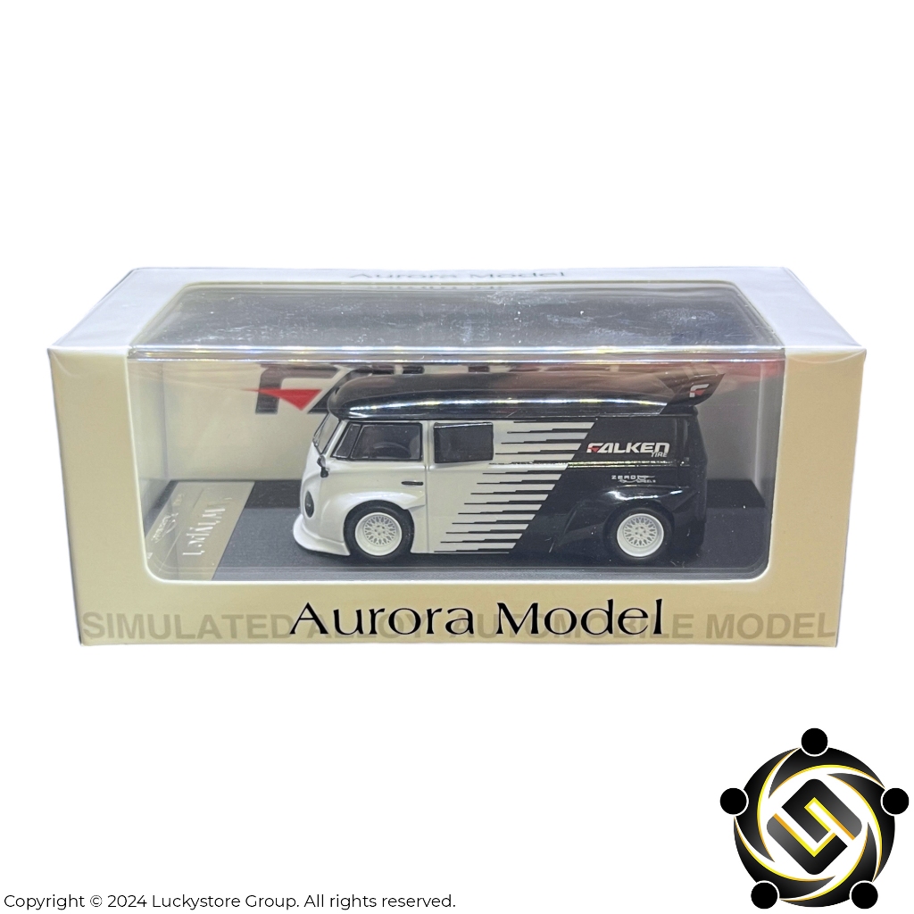 Jual Aurora Model 1:64 RWB Volkswagen VW T1 Van FALKEN Black