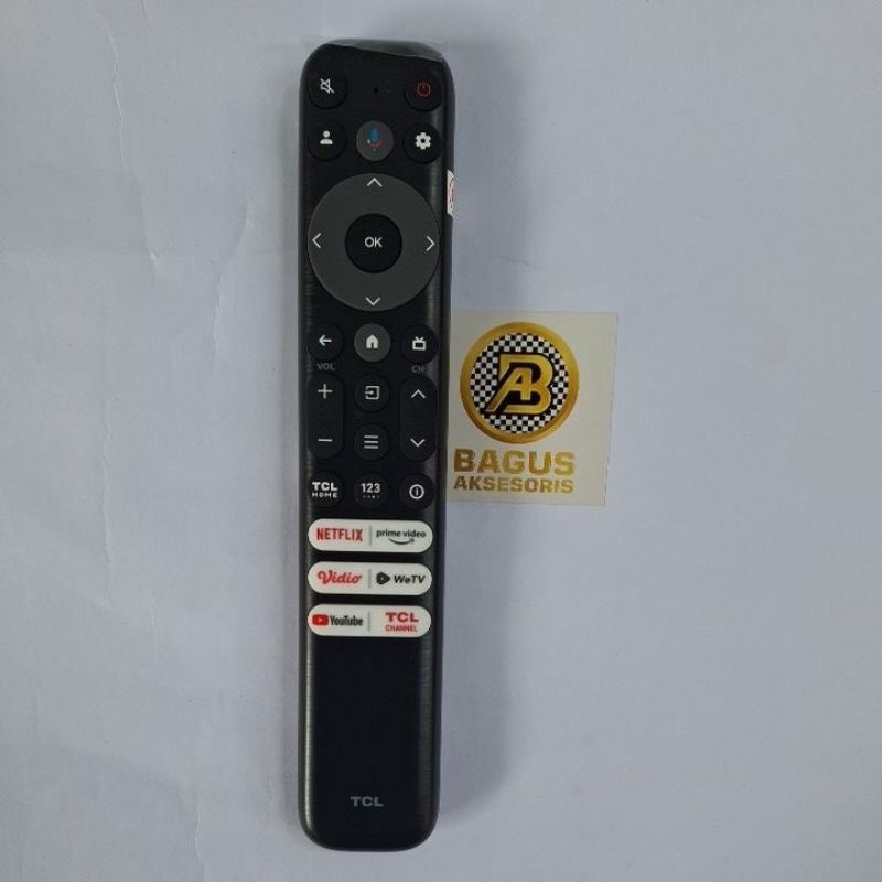 Jual REMOT REMOTE GOOGLE TV TCL RC813 ORIGINAL | Shopee Indonesia
