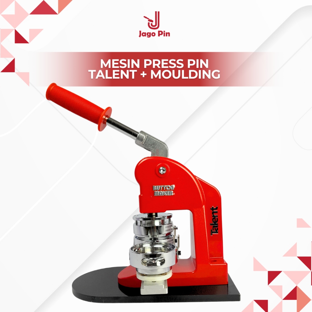 Jual Mesin Pin Talent + Moulding/ Moulding Talent 58 mm Rell Besi ...