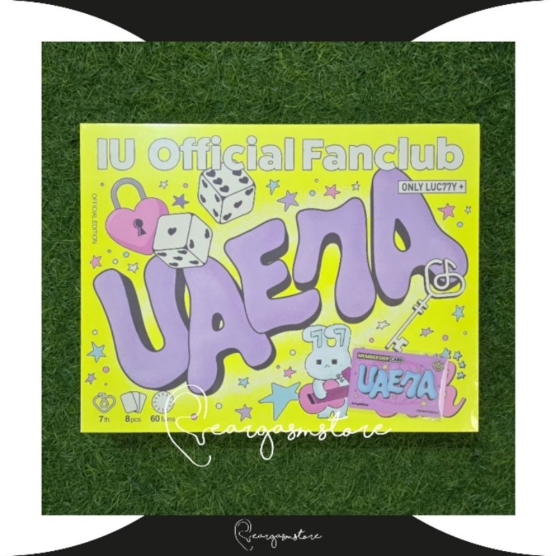 Jual IU - 7TH UAENA OFFICIAL MEMBERSHIP / FANKIT / FANCLUB | Shopee ...