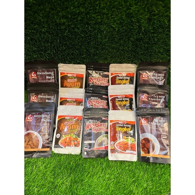 Jual Ransum instant lauk instant rendang sapi rendang ayam sambal ayam ...