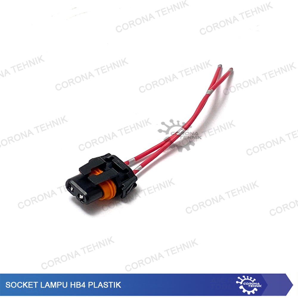 Jual Socket Female Lampu HB4 Plastik - Socket Lampu HB4 Plastic ...