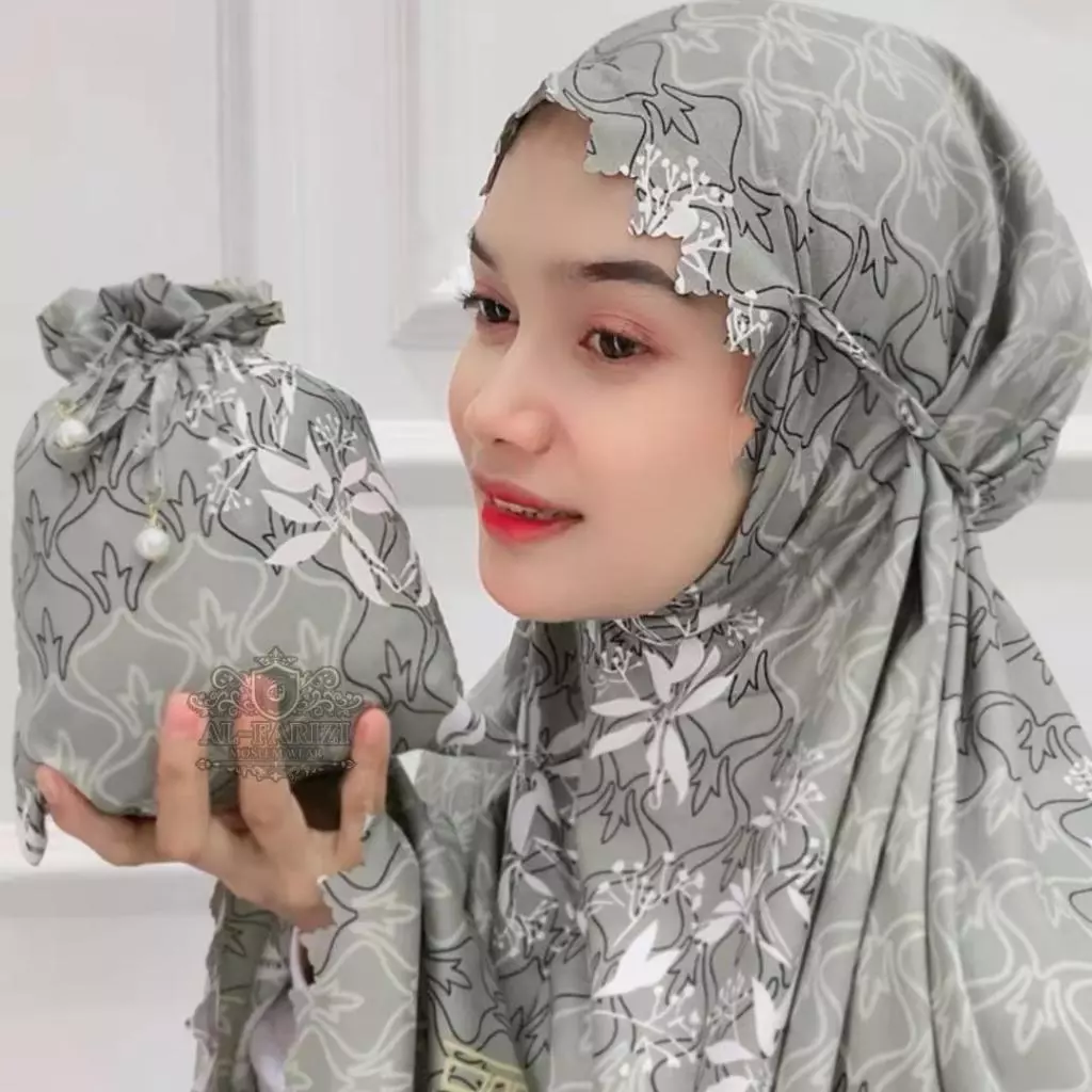 ALHAFSA - Mukena Dewasa 2in1 Silk Mysha Armanie