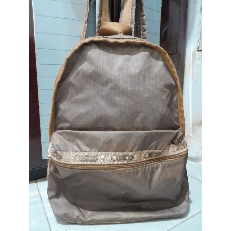 Jual Ransel Lesportsac original branded preloved tas second monza