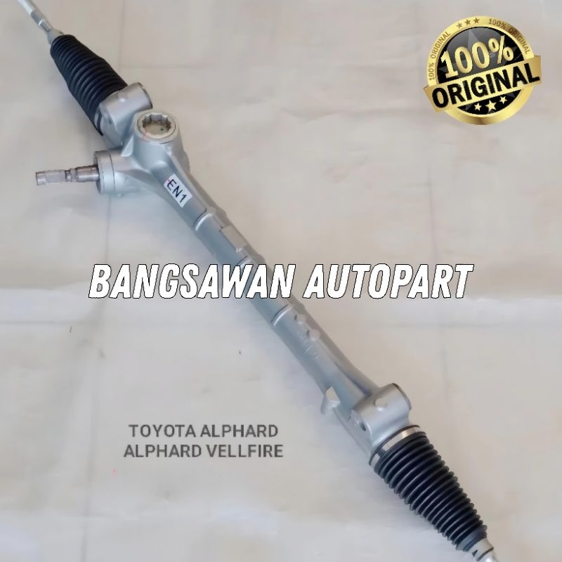 Jual Rack Steering Rack Steer Toyota Alphard Vellfire ORIGINAL | Shopee ...