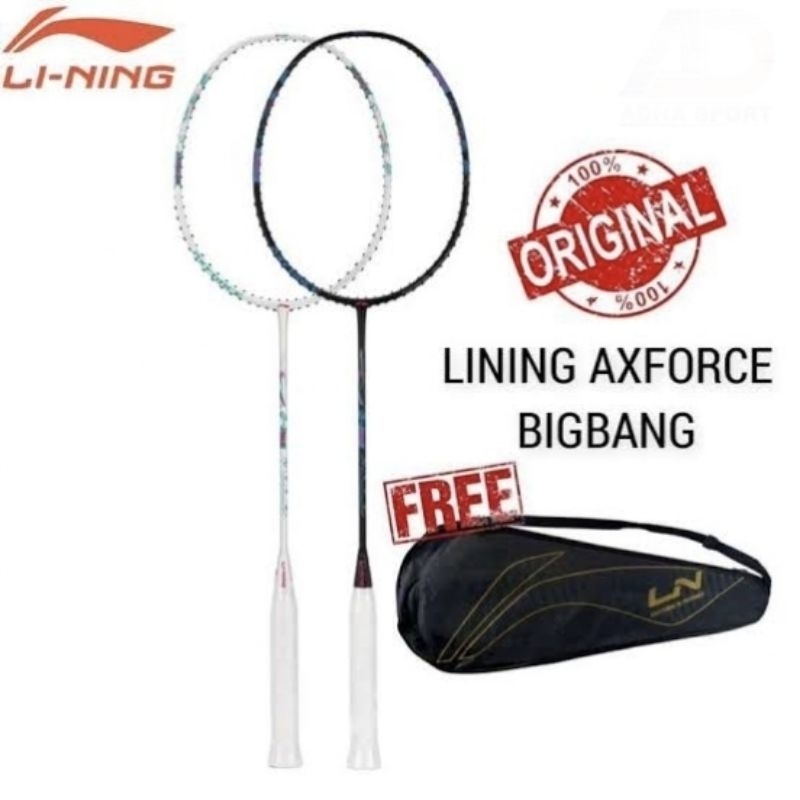 Jual Raket Badminton LINING AXFORCE BIG BANG | Shopee Indonesia
