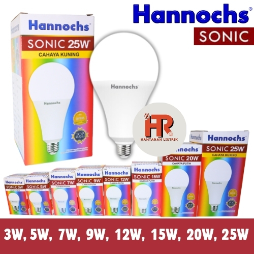 Jual HTR - LED HANNOCHS - SONIC - LAMPU LED HANNOCHS - SNI - LED ...
