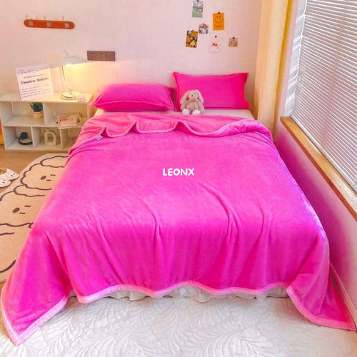 Jual Selimut Polos Rose Pink List Ukuran Real 150cmx200cm Selimut ...