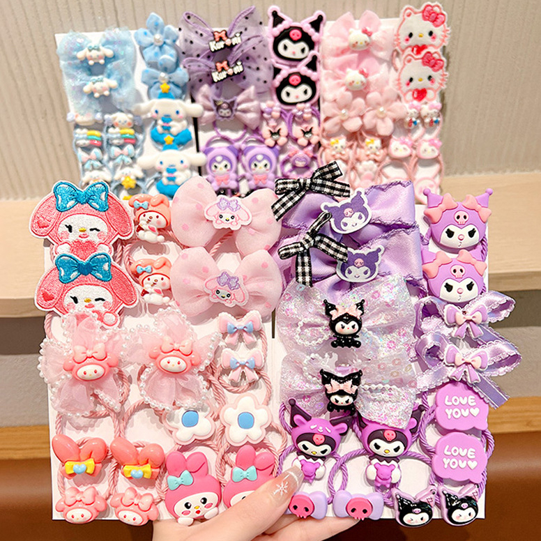 Jual OSM JKT F6440 Ikat Rambut Motif Karakter Lucu / 18 PCS Karet ...
