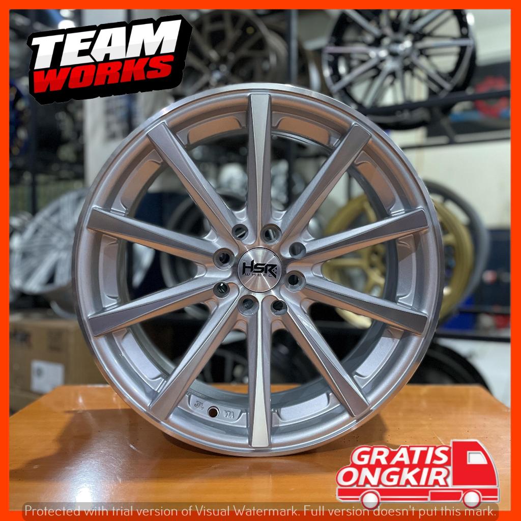 Jual VELG RACING LEBAR BELANG RING 17 HSR HUSTLER SILVER CHROME PELAK ...
