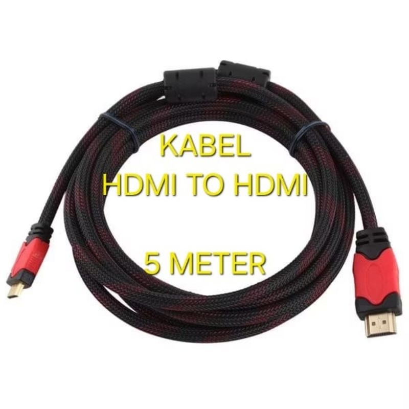 Jual Kabel HDMI TV To HDMI PANJANG 5METER / 3METER / 1,5METER SET TOP ...