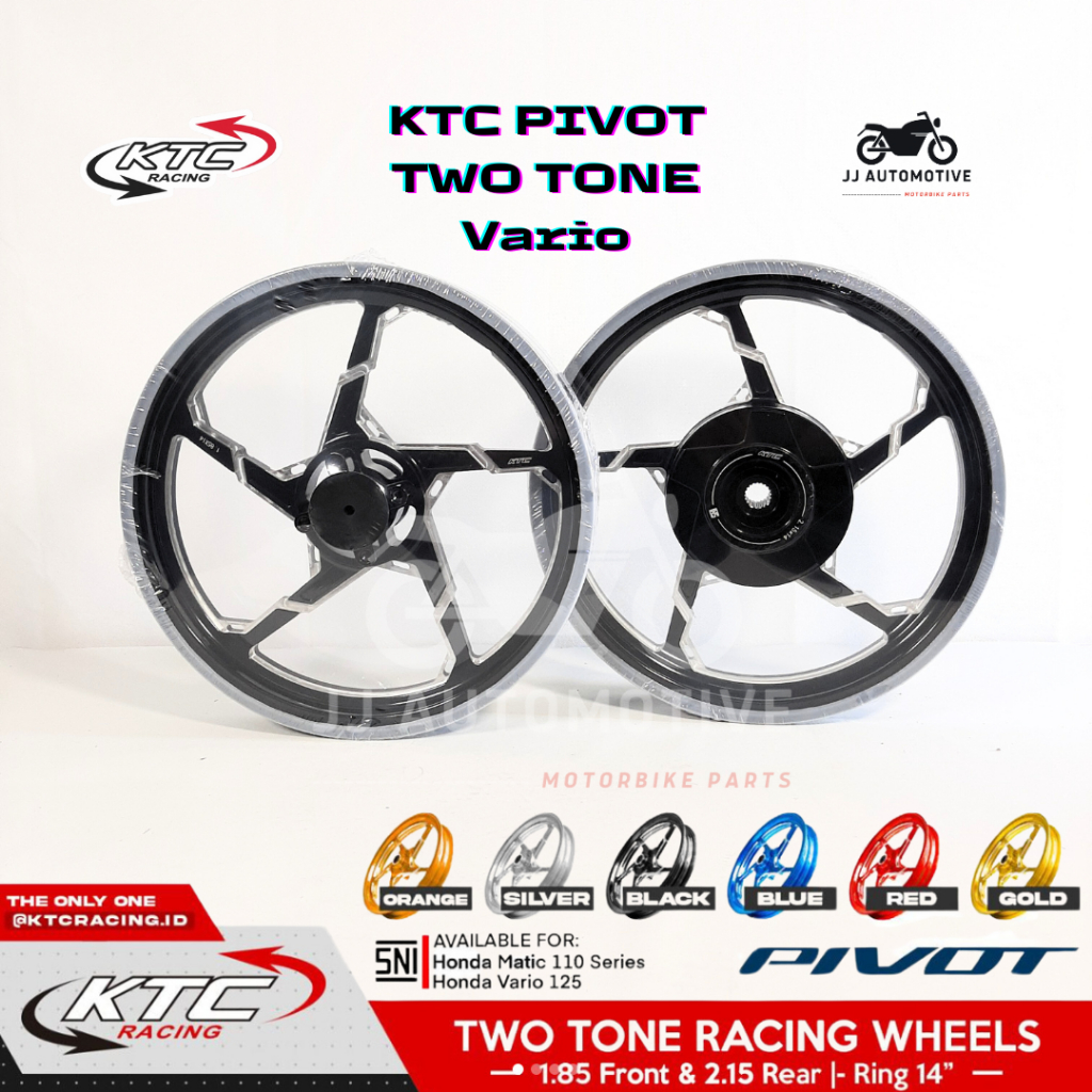 Jual Velg KTC Pivot Vario Beat Scoopy Vario 125 Vario 150 185-215 R14 ...