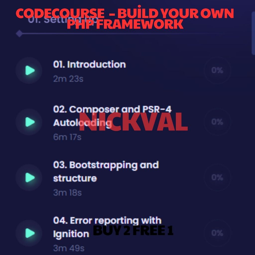 Jual Codecourse – Build Your Own PHP Framework | Shopee Indonesia