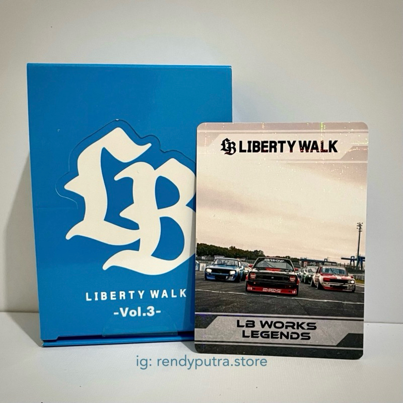 Jual Trading Card LBWK Liberty Walk VOL.3 Rare Card Hologram LB WORKS ...