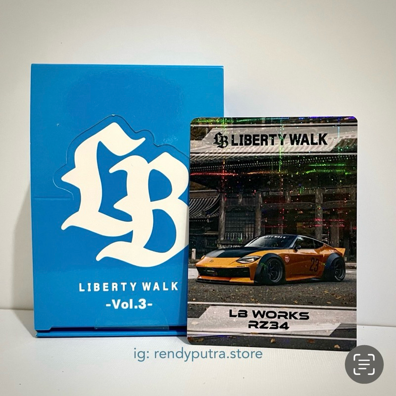 Jual Trading Card LBWK Liberty Walk VOL.3 Rare Card Hologram LB WORKS ...