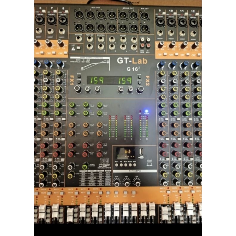 Jual Mixer Audio GT LAB G16/GTLAB G 16 16CH BY RDW GEN2 ORIGINAL ...