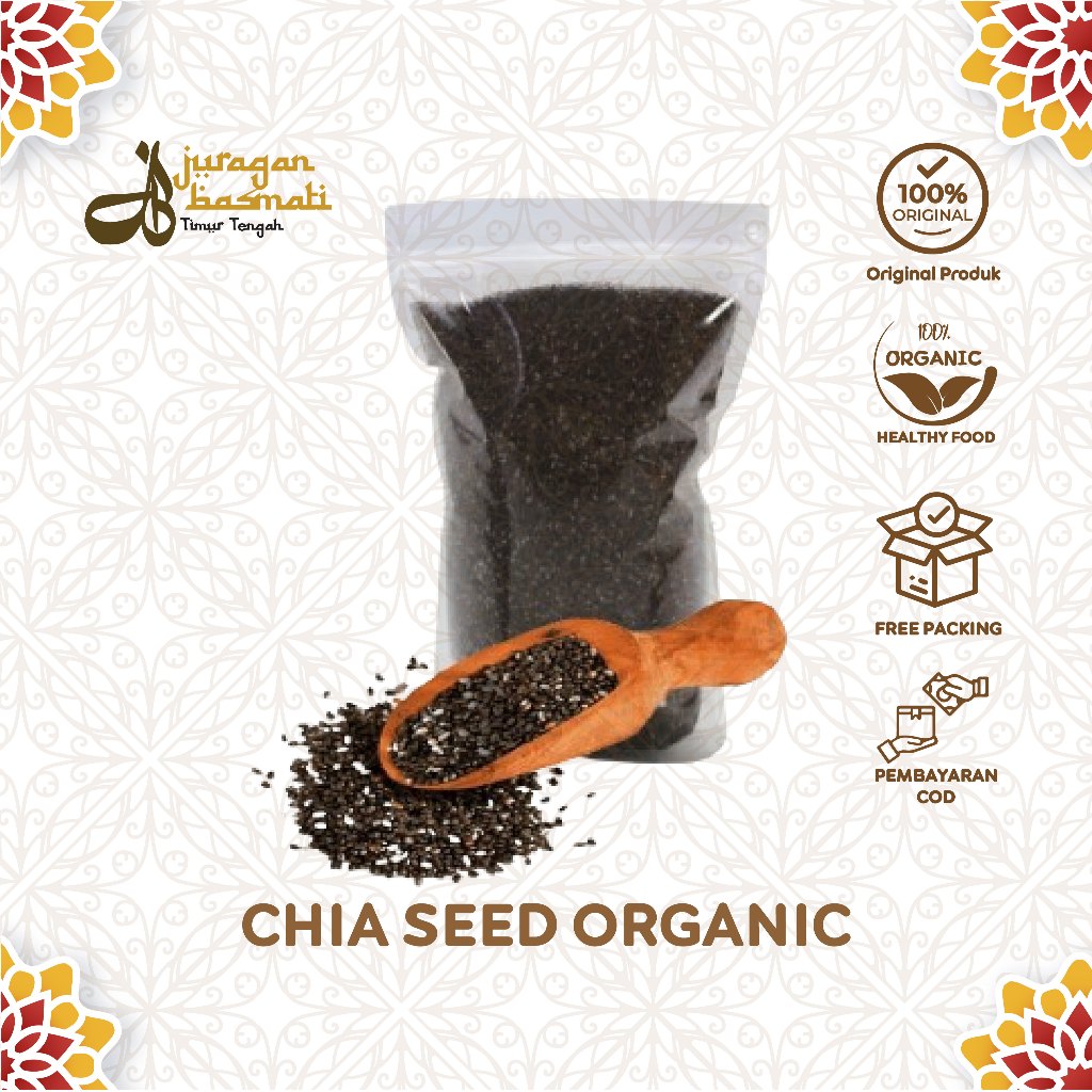 Jual Organic Black Chia Seed | Shopee Indonesia