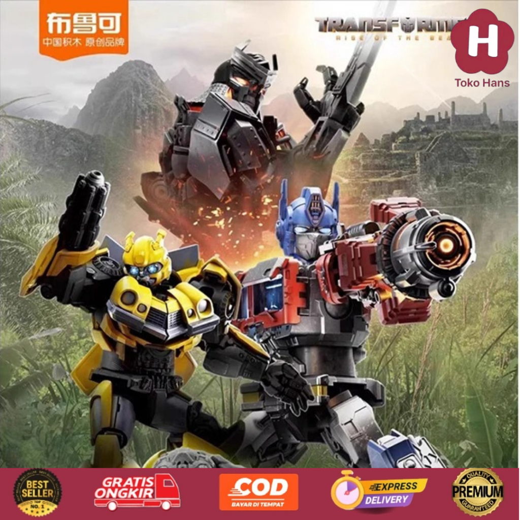 Jual HTH Blokees Transformers Classic Class Model Kit Action Figure ...