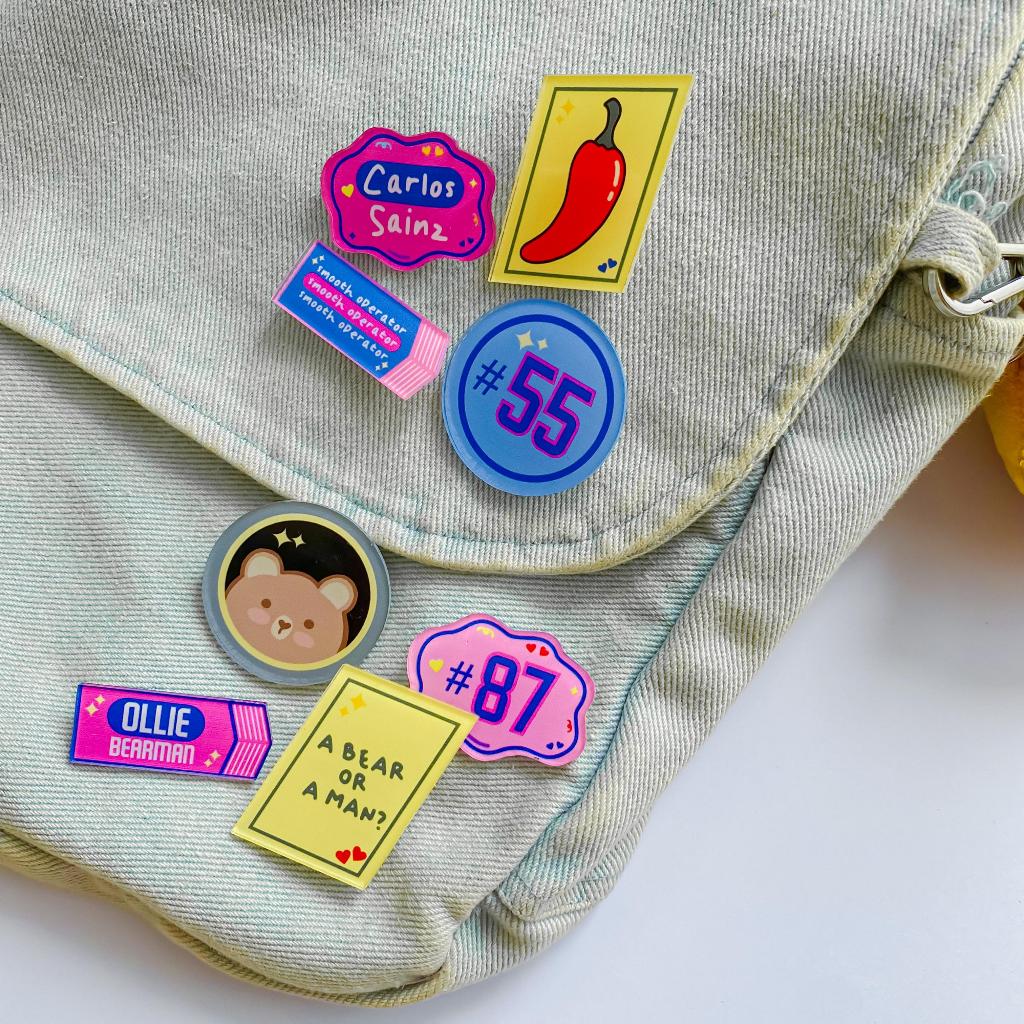 Jual [PRE- ORDER] F1 Drivers Acrylic Pin | Shopee Indonesia