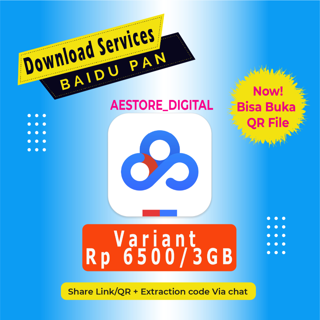 Jual Bantu Download Baidu pan Baidu yun Baidu Cloud /3Gb | Shopee Indonesia