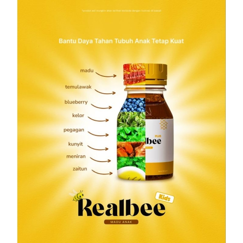 Jual MADU REALBEE PLUS & KIDS | MADU REALBEE DEWASA DAN ANAK | PRODUK ...