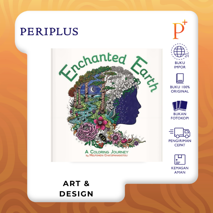 Jual Enchanted Earth Coloring: A Coloring Journey - 9781667202075 ...