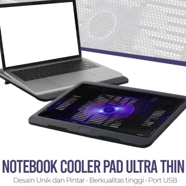 Jual KI3 Kipas Pendingin Notebook Cooler Pad Laptop Ultra Thin Radiator ...
