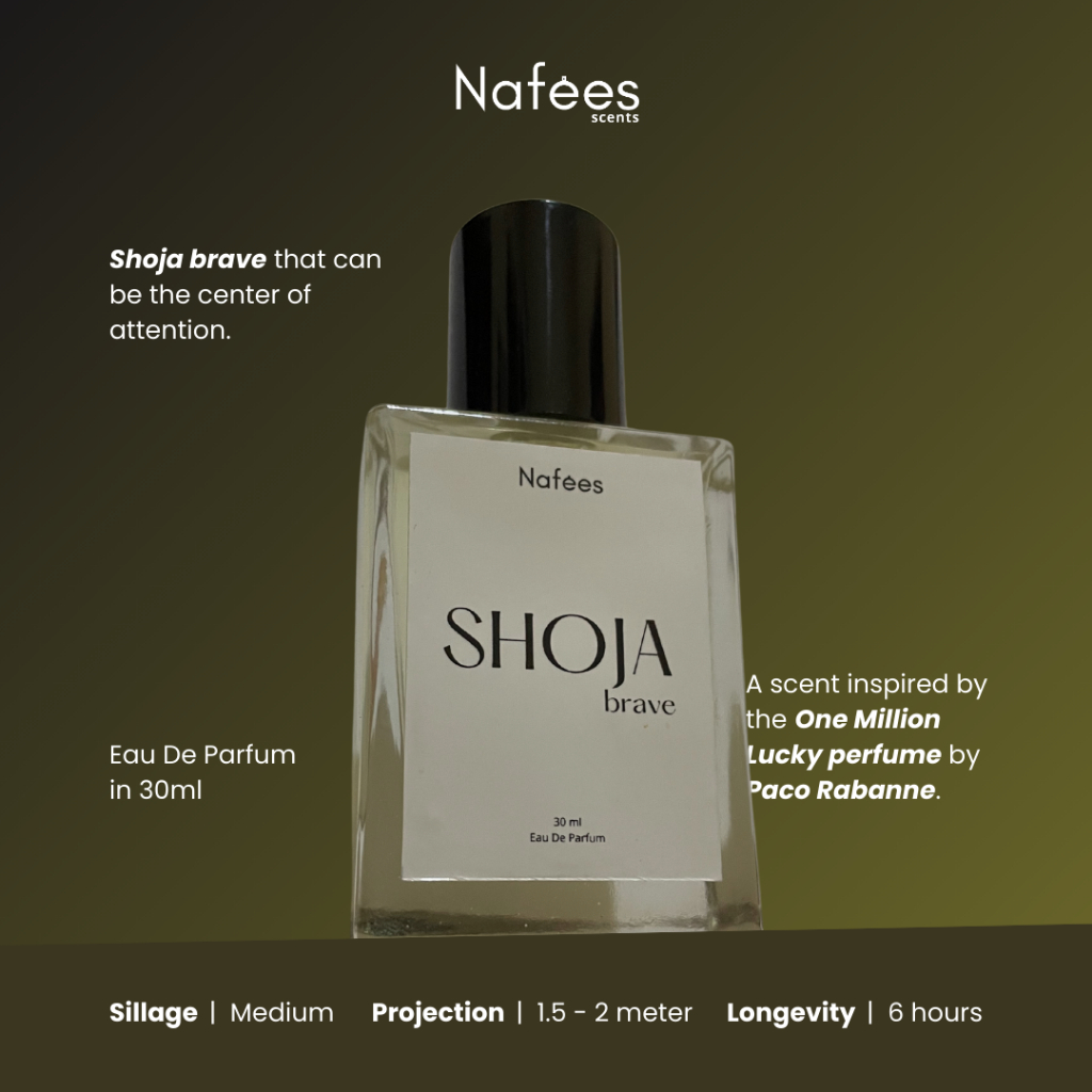 Jual Shoja Brave Parfum inspired by One Million Lucky by Paco Rabanne ...