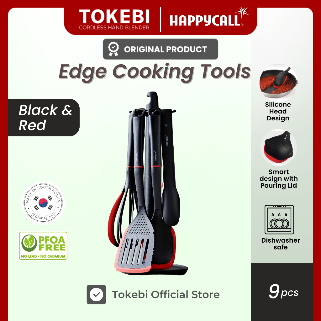 Jual Happycall Edge Cooking Tools Set - 9 Pcs | Shopee Indonesia