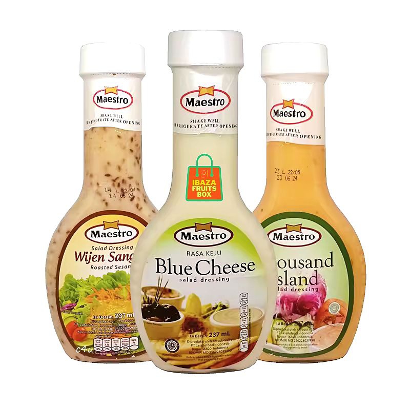 Jual Saus Mayonaise Salad Dressing Maestro Wijen Sangrai/ Thousand ...
