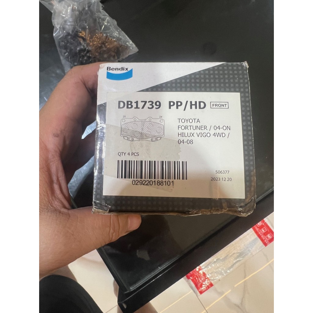 Jual KAMPAS REM DEPAN FORTUNER 2004 2015 HILUX 3.0 VIGO BENDIX DB1739 ...