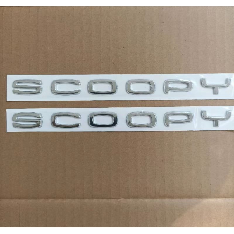 Jual EMBLEM SCOOPY NEW TIMBUL/LOGO SCOOPY NEW 3D | Shopee Indonesia