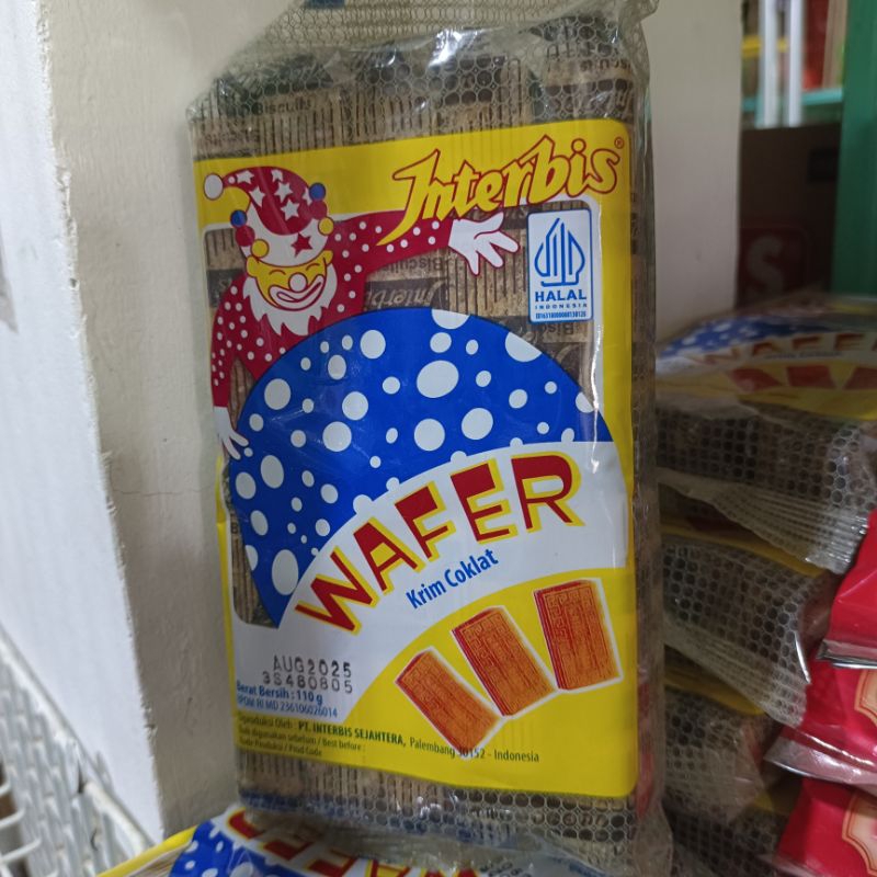 Jual Interbis wafer es makanan jadul | Shopee Indonesia