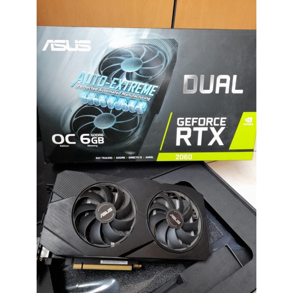 Asus Dual Rtx 2060 Oc Dual Geforce Asus Dual Oc 2060 Graphics Card